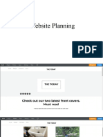 Documentswebsite Planning