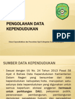 Pengolahan Database Kependudukan