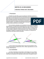 Geometría de mecanismos