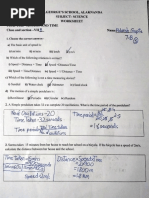 Adarsh Gupta Motion and Time Practice Sheet