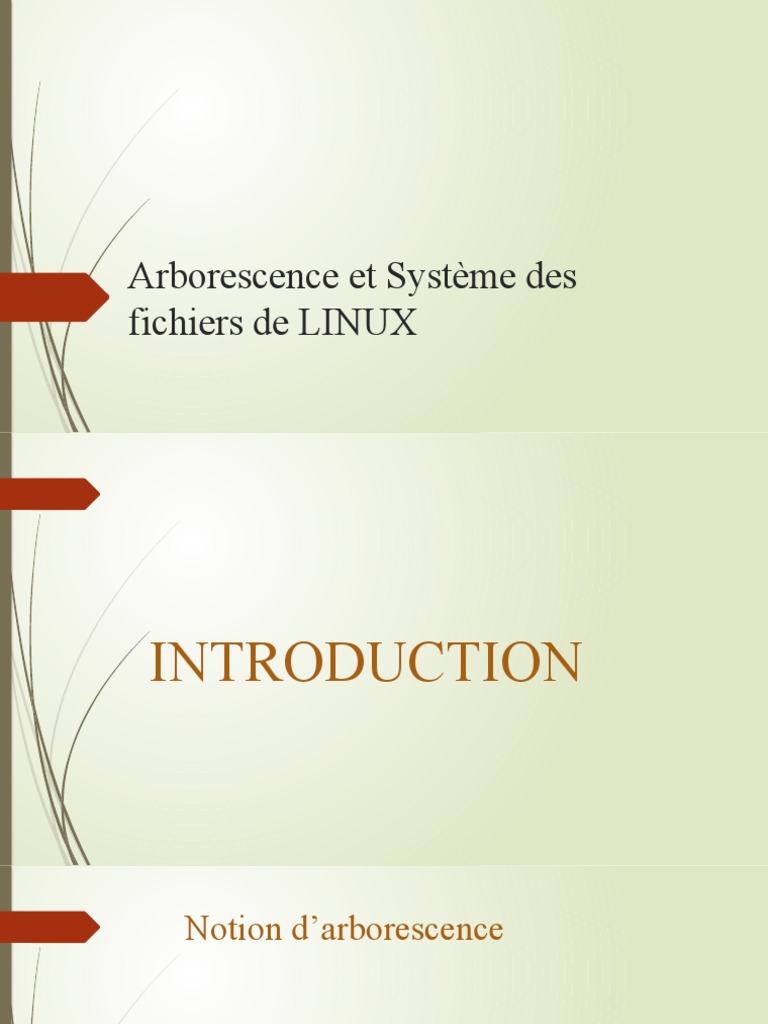 Arborescence des Fichiers sous Linux | PDF | Développement de logiciel ...