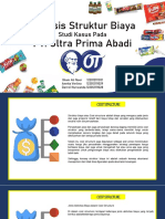 Kelompok 4 - Analisis Cost Structure Studi Kasus Pada PT. Ultra Prima Abadi