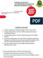 Pendidikan Antikorupsi (PAK) - PP