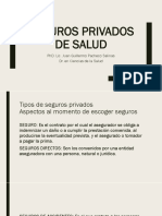 Clase 3 Seguros Privados de Salud