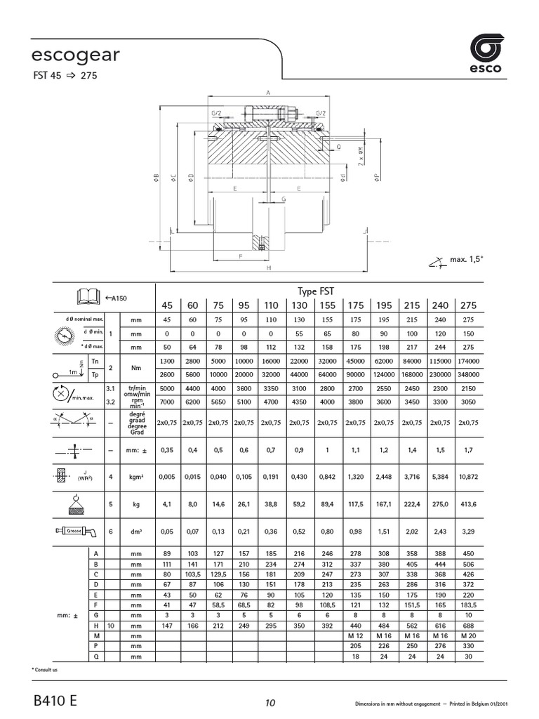 GearCoupling ESCO PDF