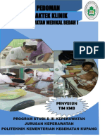 Buku Pedoman Praktek Klinik KMB 1 Prodi D3 Kep