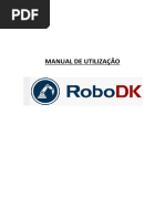 Tutorial RoboDK: Guia Prático | PDF | Robô | Robótica