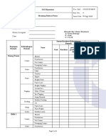 Housing Defects Form - STD