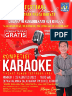 Festival Malam Puncak - Kompetisi Karaoke - Ukkt RW.03 Krukut 2022