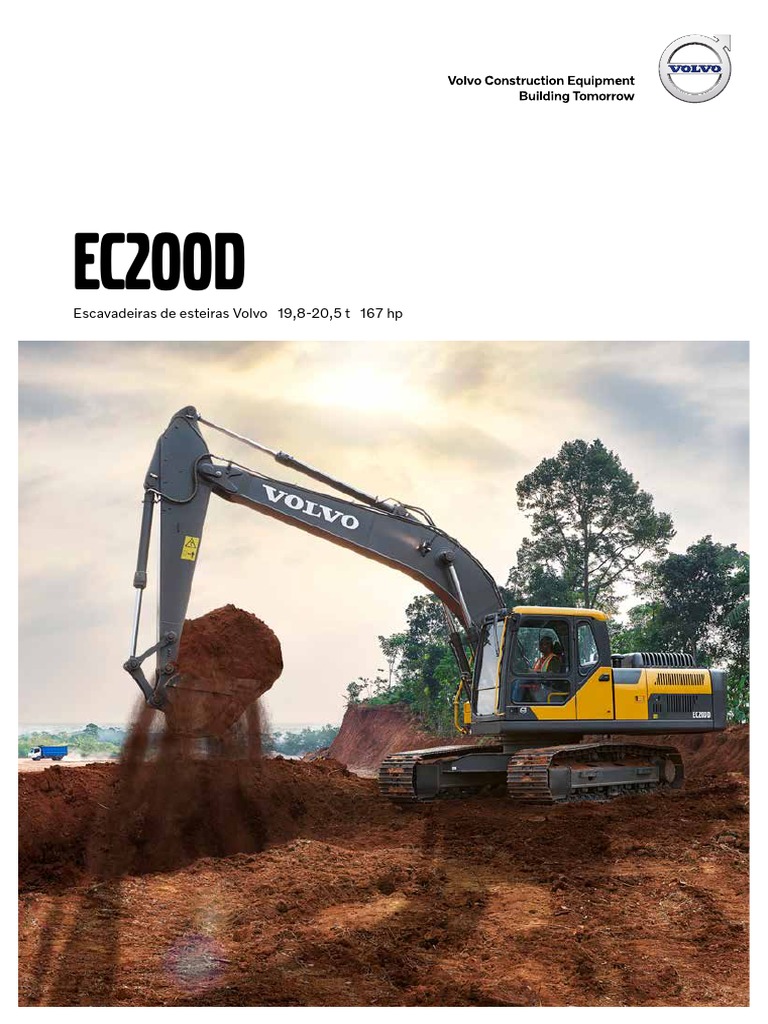 Escavadeira Volvo EC200D: Eficiência e Confiabilidade | PDF ...