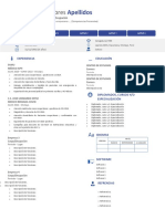 CV Alto Impacto PLANTILLA