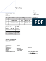 Factura Proforma.