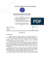 Panduan Pelaksanaan Praktikum Pengantar Agribisnis