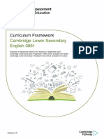 0861 Lower Secondary English Curriculum Framework 2020 - tcm143-592623
