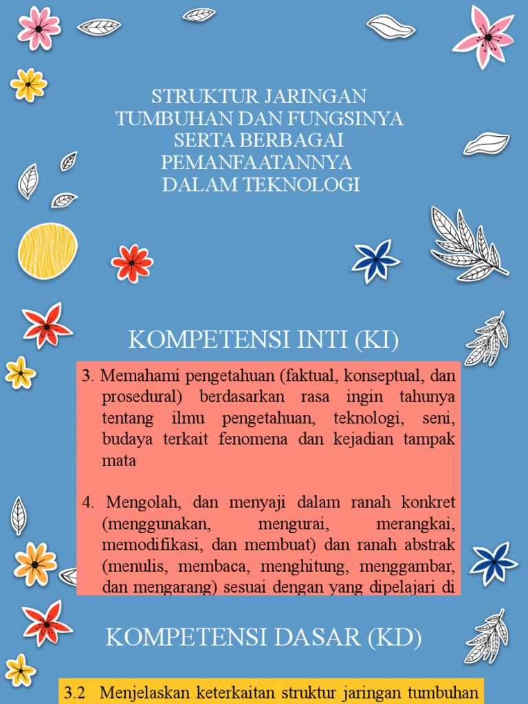 Struktur Dan Jaringan Tumbuhan | PDF
