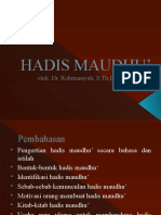 Hadis Maudhu'