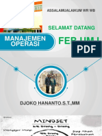 Tentang Manajemen Operasi