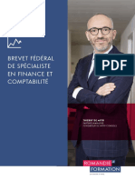 Brochure Brevet en Finance Et Comptabilite