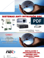 Manual Intrusion Panel DSC