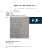 Latihan Termokimia Ke 2
