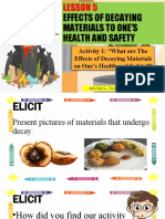 Week 1 Module 1 - EFFECTS OF DECAYING MATERIALS TO ONE'S HEALTH AND SAFETY