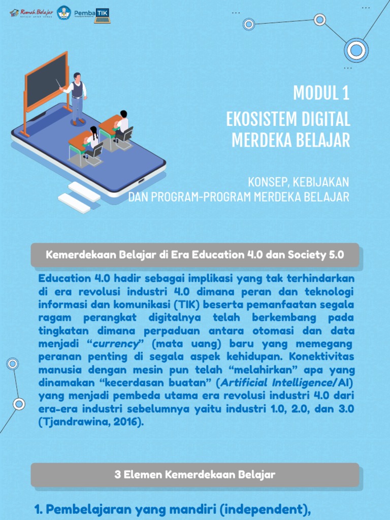 Ekosistem Digital Merdeka Belajar | PDF | Karier & Perkembangan | Seni