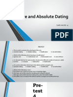 Relative and Absolute Dating For Grade11 - Day1 Earth and Life Science