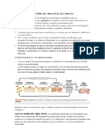 Factores de Virulencia Bacteriana