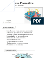 Clase 9. Membrana - Plasmática.2022