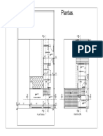 Análisis de plantas y cargas de vivienda con estructura Steel Framing