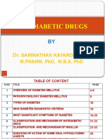 Antidiabetic Drugs