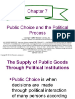 Chapter05 - Public Choice and The Political Process