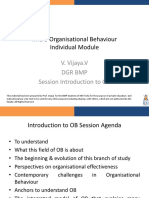 MIOB BMP 22 VV Introduction To OB