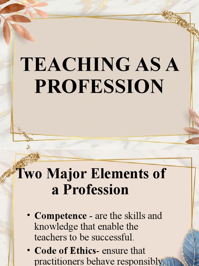TEACHING AS A P WPS Office | PDF