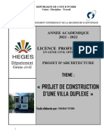 Projet D'architecture Seydou PDF