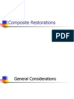 Composite Restorations: A Guide to Materials, Placement & Clinical Considerations