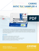 Brochure, CAMAG Automatic TLC Sampler 4