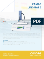 Brochure, CAMAG Linomat 5