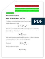 Aumento Del Punto de Ebullcion de Las Soluciones.