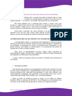 As principais multas de trânsito que impactam o transporte de cargas