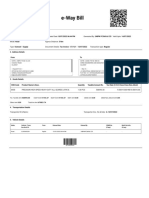 E-Way Bill Chavda Bill No CT 121