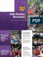 New Forest Activities - Kids Party Brochure