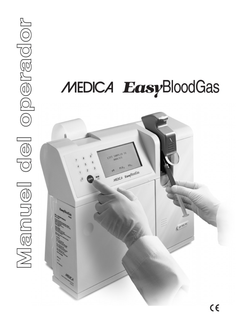 Manual Easy Blood Gas PDF Sangre Bomba