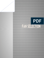 Fan Selection