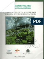 Między Złotym A Srebrnym Wiekiem Kultury Hiszpańskiej, 2008