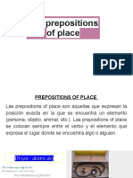 Las Prepositions of Place