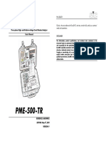 PME-500-TR User's Manual