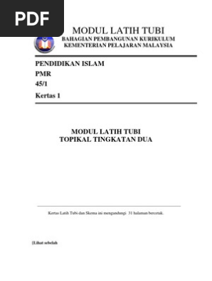 Contoh Soalan Kbat Pendidikan Islam Pdf