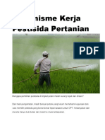 Mekanisme Kerja Pestisida Pertanian