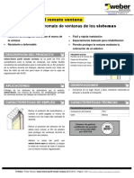 FTC ES P Webertherm Perfil Remate Ventana PDF